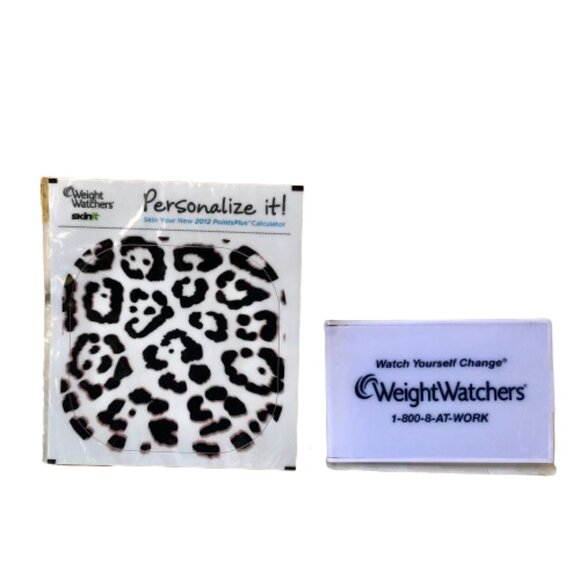 Weight Watchers Makeup Mirror Compact Folding + Animal Print SKIN IT New Sealed - Picture 3 of 3